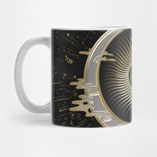 The sun and the moon with stars Mug